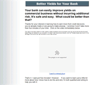 Tablet Screenshot of betterbankyields.com